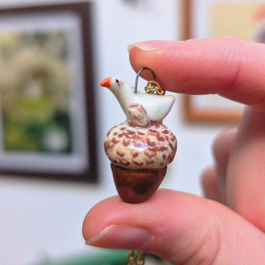Forest Goose Necklace
