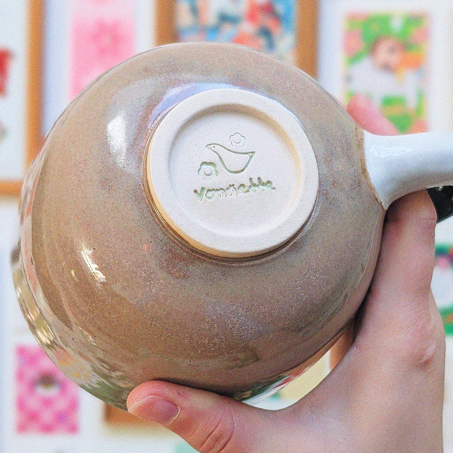 Big Seafoam Green Goose Mug