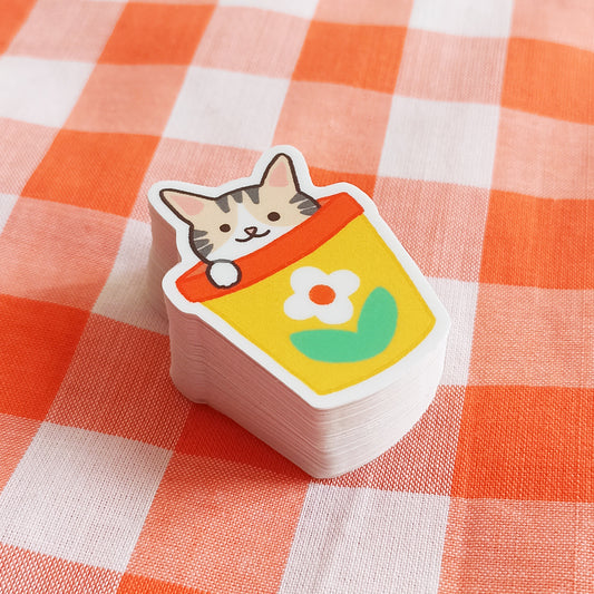 Calico Cat Sticker