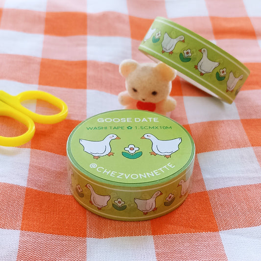 Goose Date Washi Tape