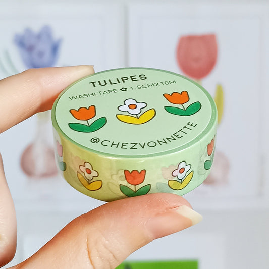 Tulips Washi Tape