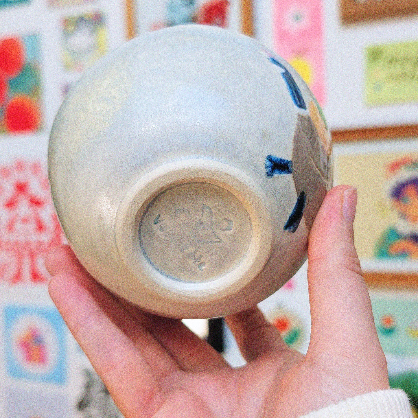 Peach Goose Snack Bowl