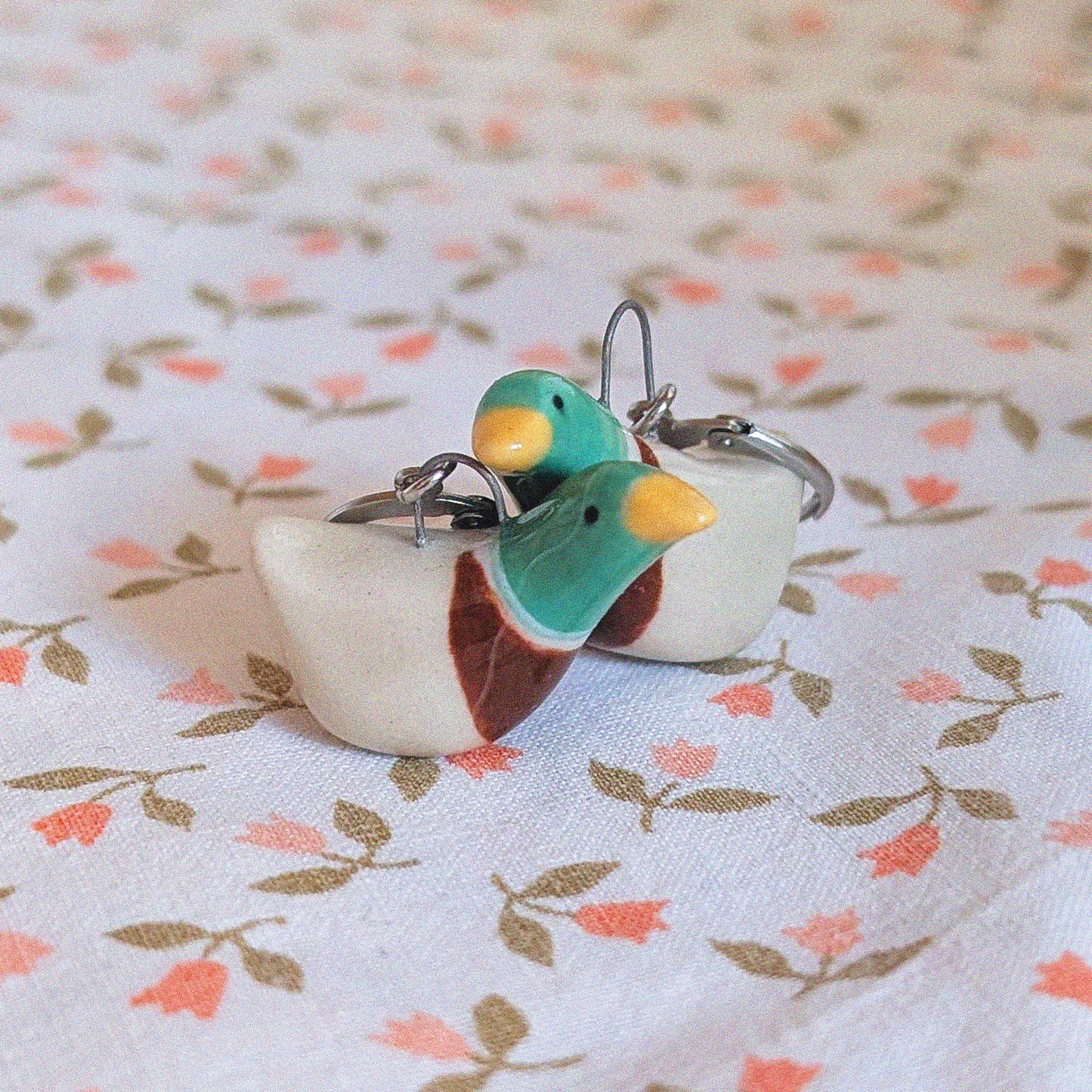 Duck Earrings