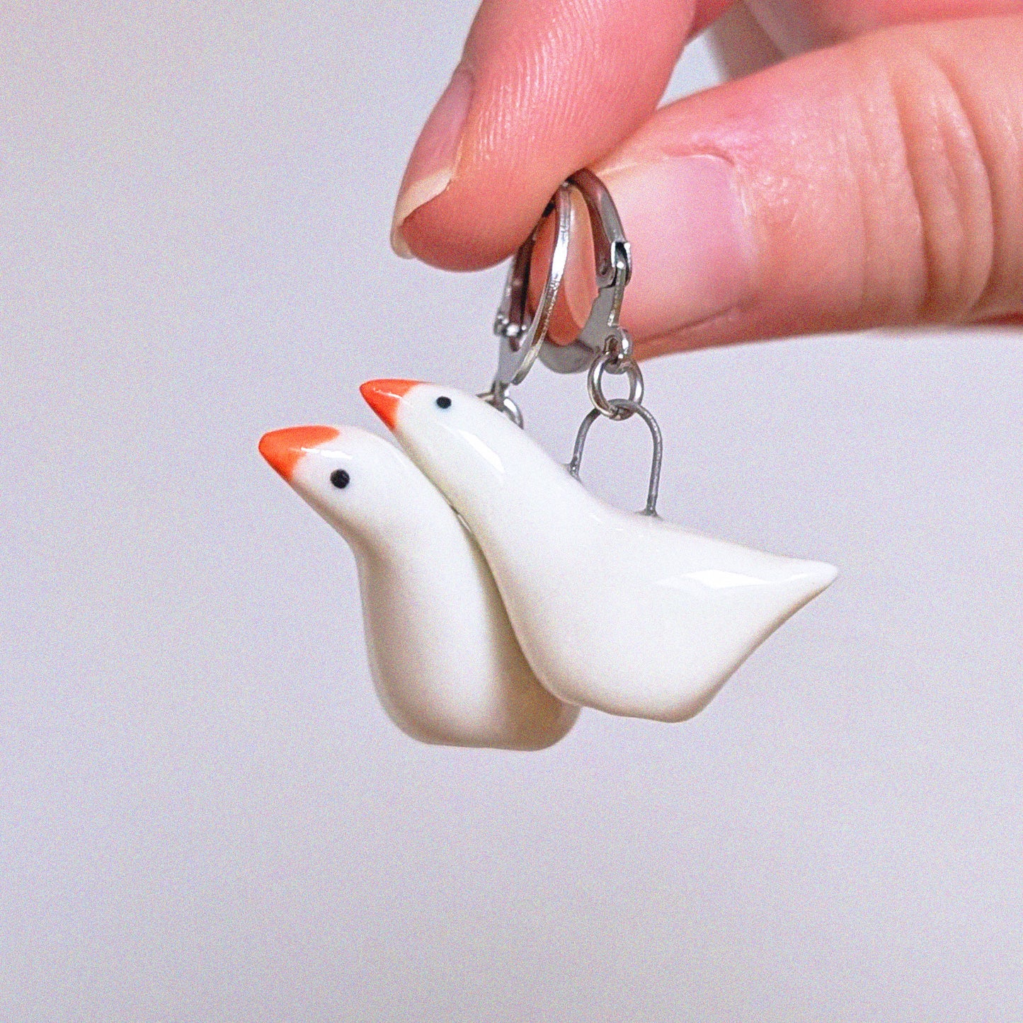 Goose Earrings