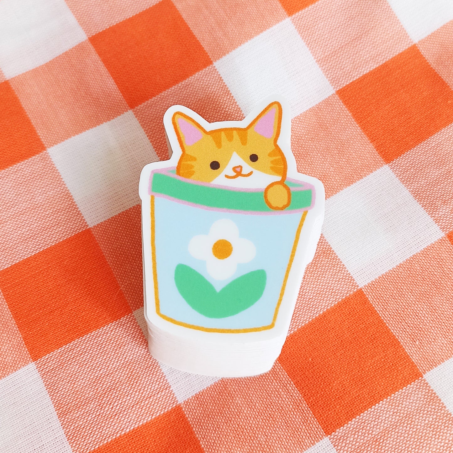 Sticker Chat Roux