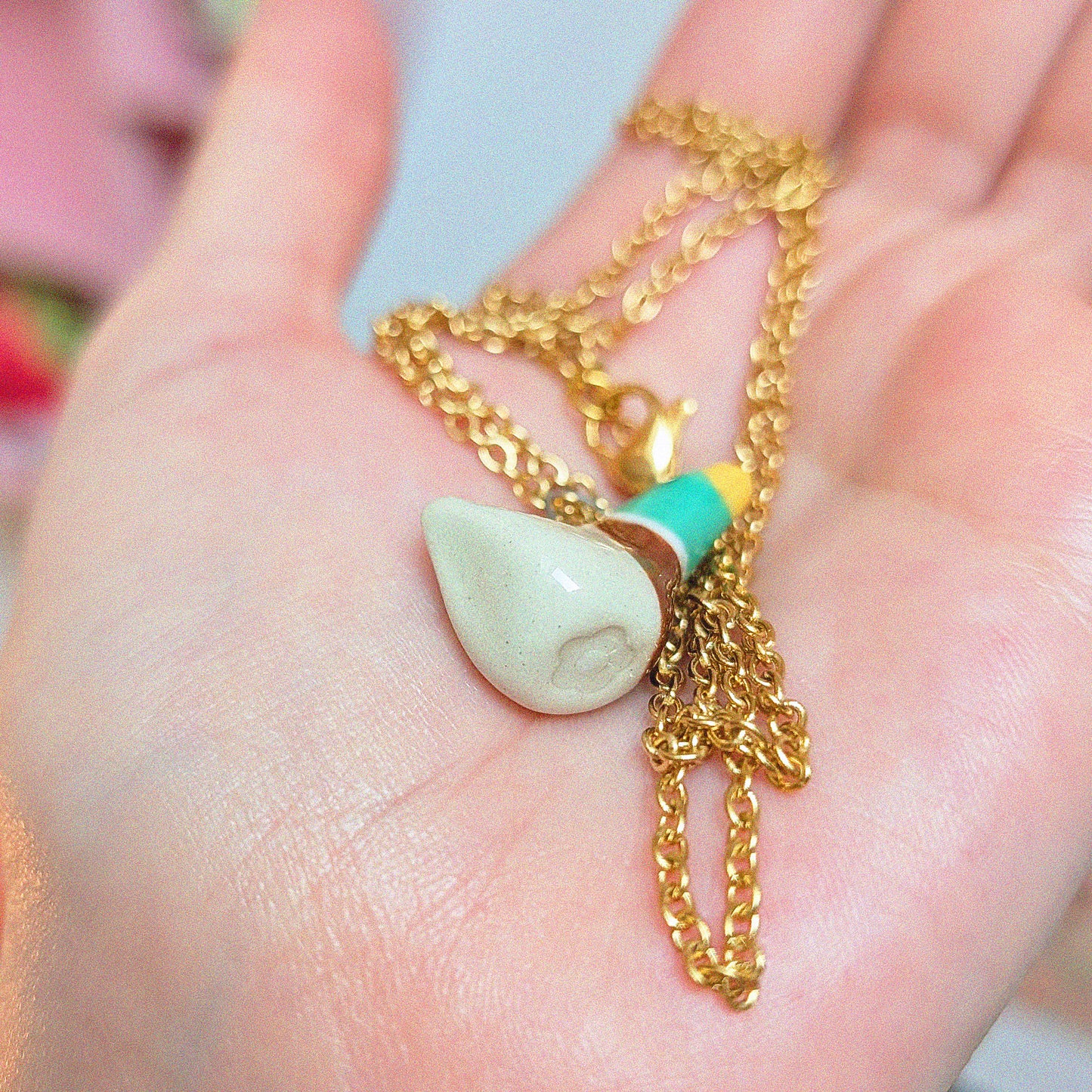 Malard Duck Necklace