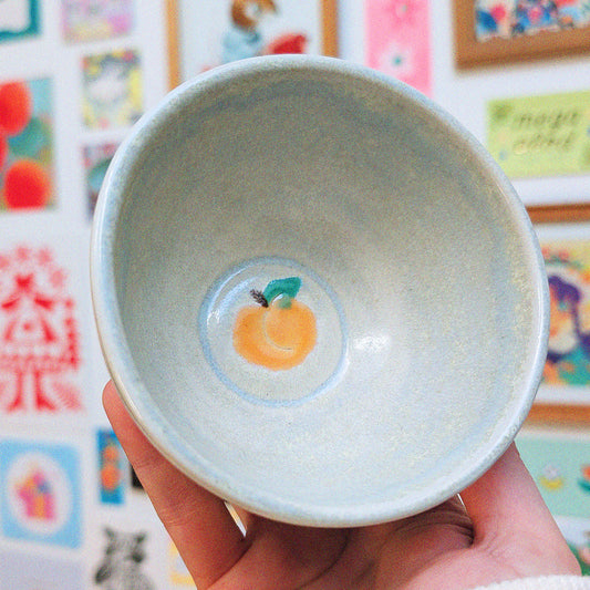 Peach Goose Snack Bowl