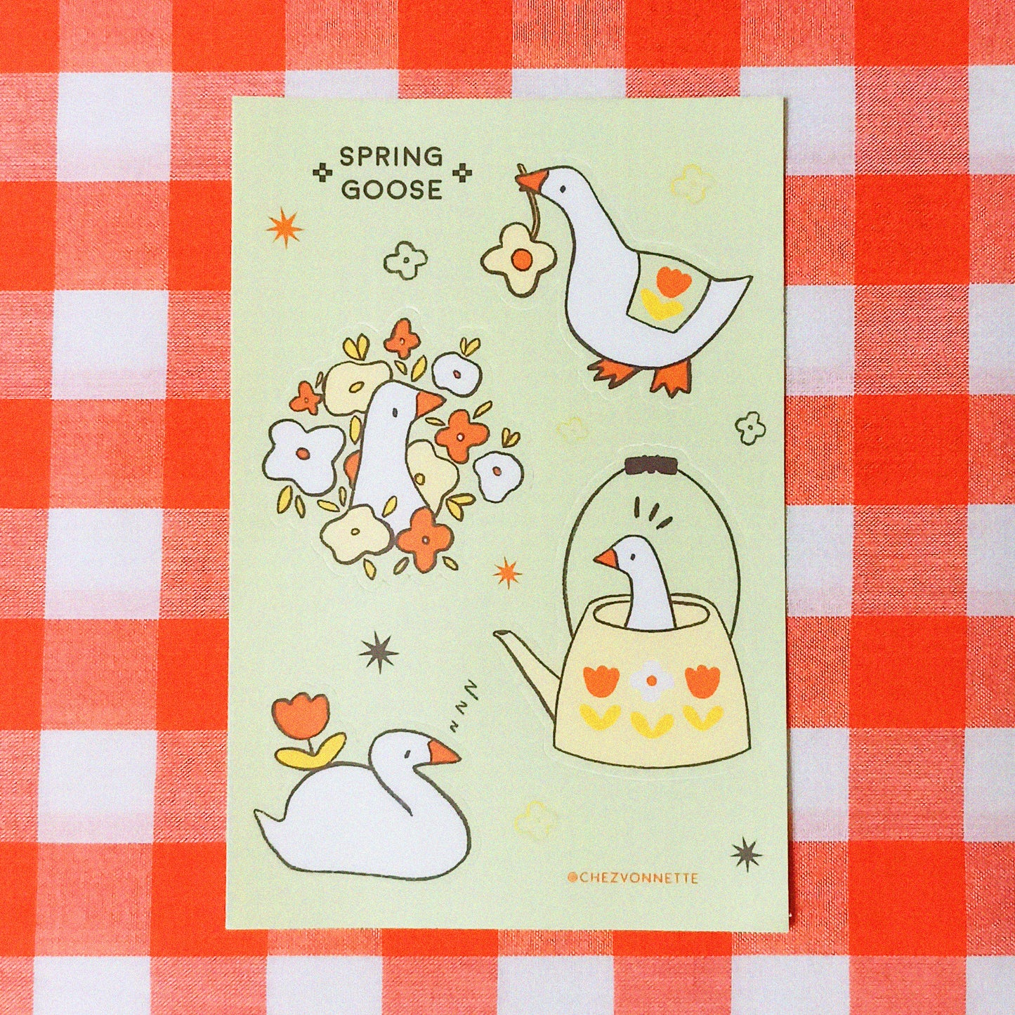Goose Sticker Sheet
