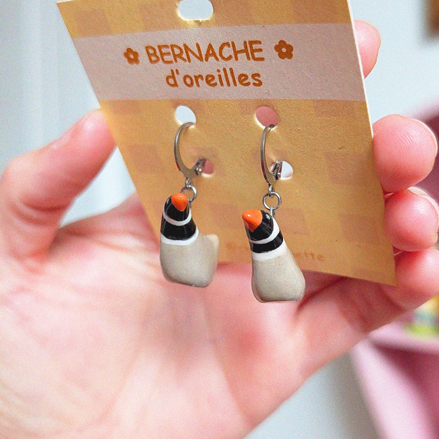 Boucles D'oreilles Bernache