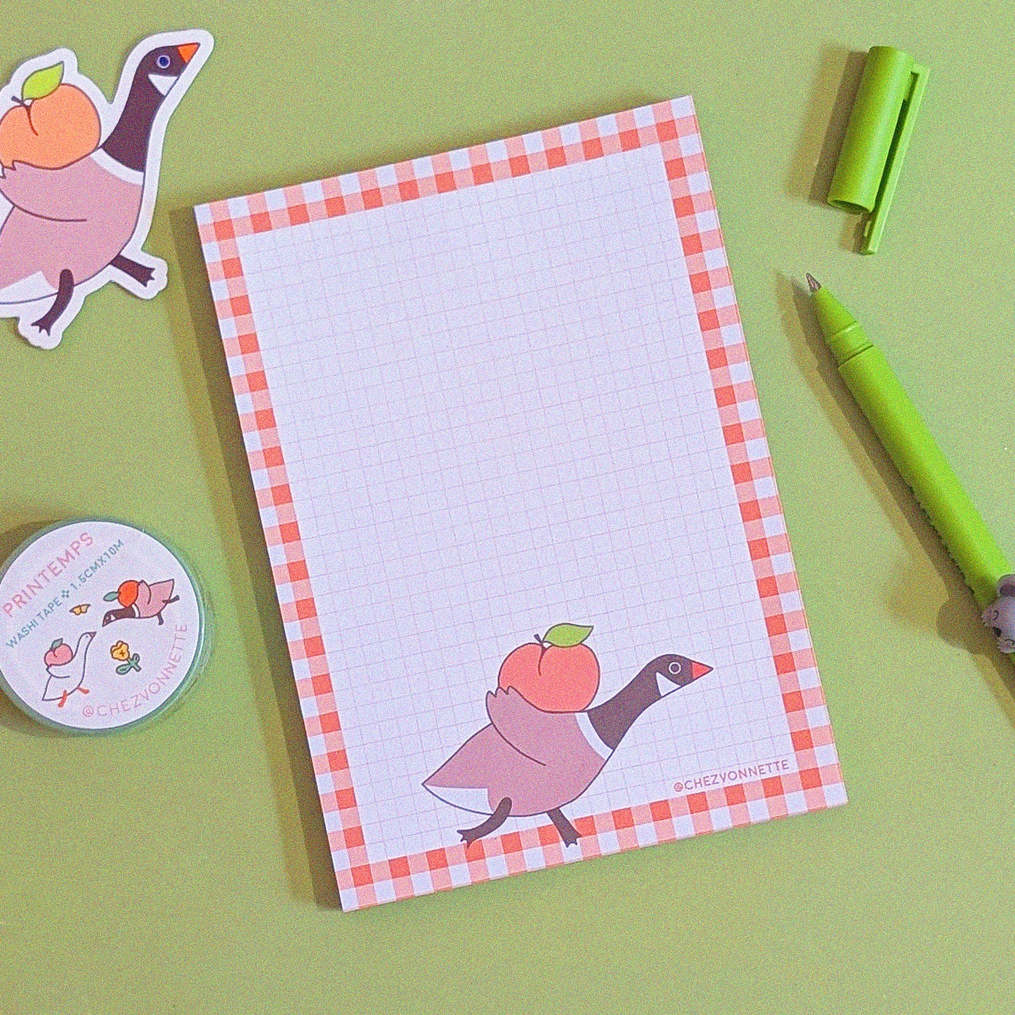 Peach Scented Notepad