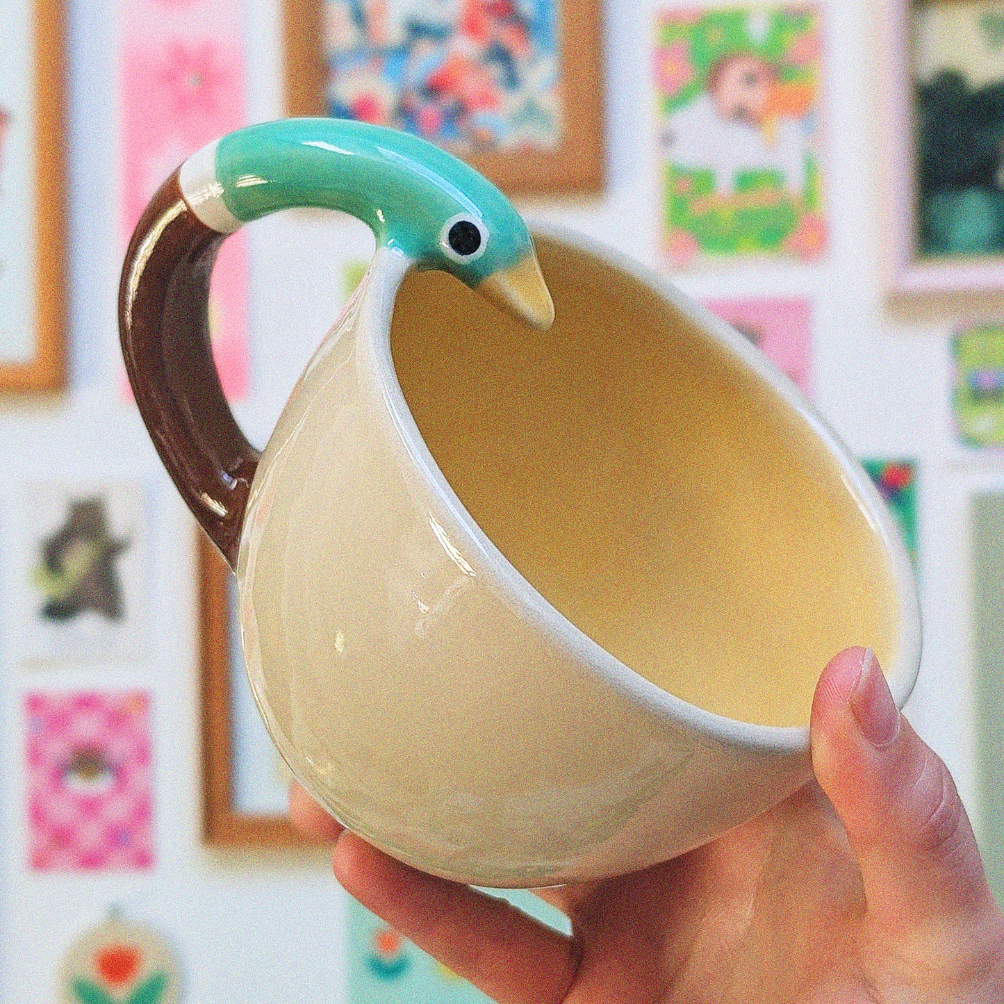 Mimosa Duck Mug
