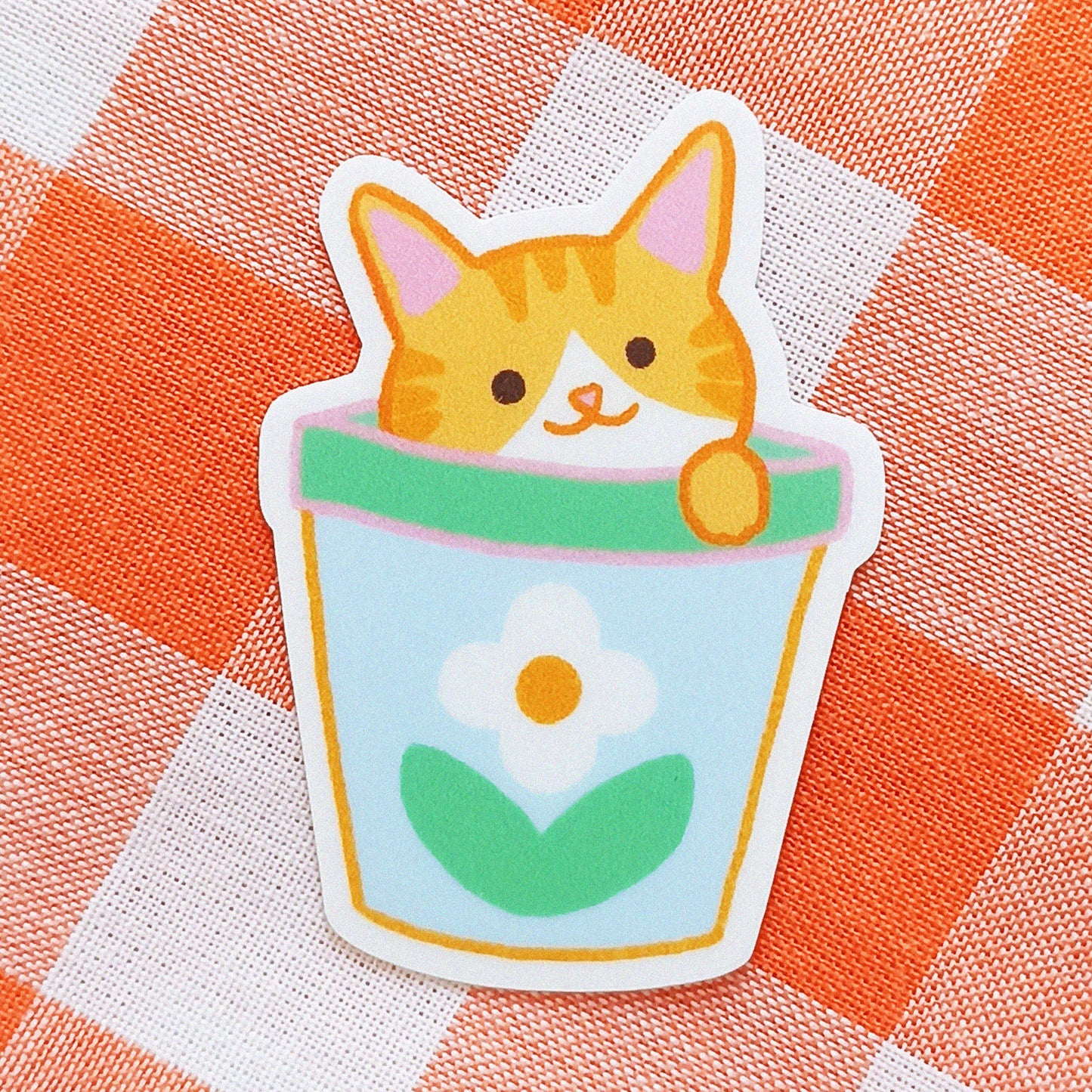 Sticker Chat Roux