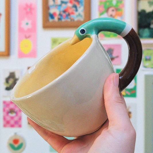 Mimosa Duck Mug